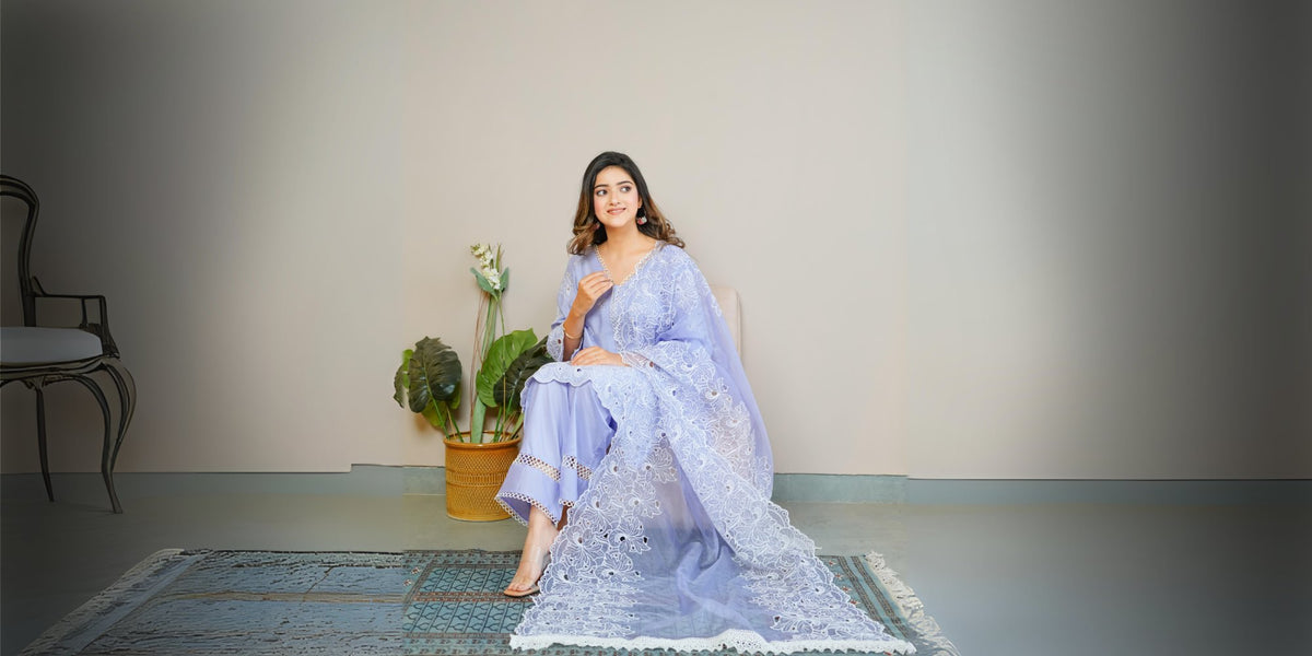 Suit-Sets with Georgette/Doria Dupatta