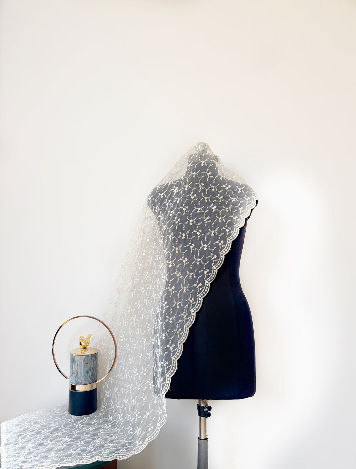 Ethnic Jaal Cut-Work Net Dupatta