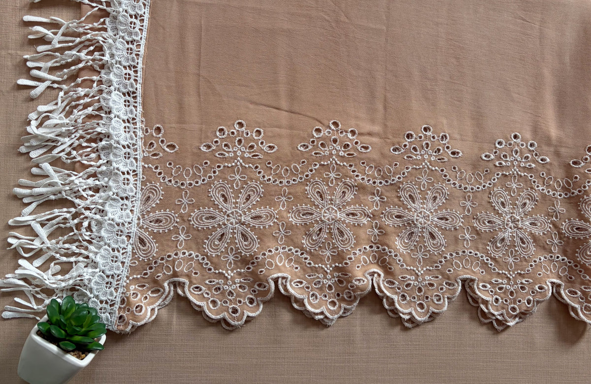 Biscotti Sunflower Cut-Work Suit-Set