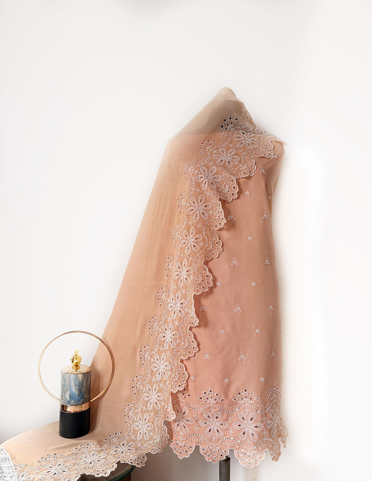 Biscotti Sunflower Cut-Work Suit-Set